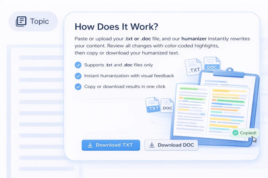 AI Humanizer Features